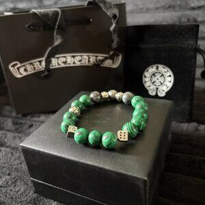 Chromed Bead Bracelet